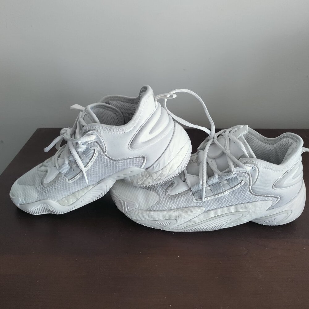 Adidas BYW 7.5 Mens Select Athletic Basketball Shoes White IE9310 Boost